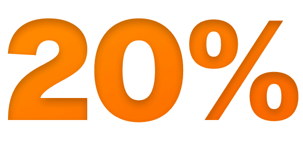 20%